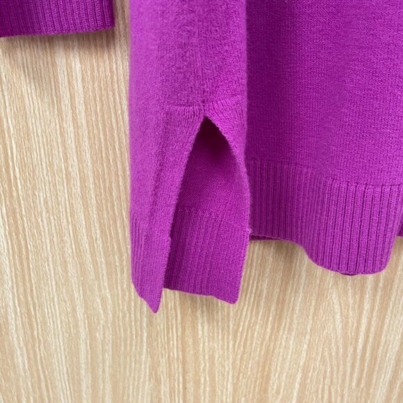 J. Jill Purple Sweater Size Large Petite - Picture 4 of 6